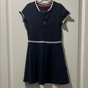 Tommy Hilfiger Navy Blue Casual Kids Dress